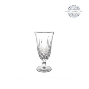 Crystal Cut Water Goblet