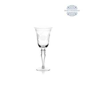 Flora Etched Red Wine