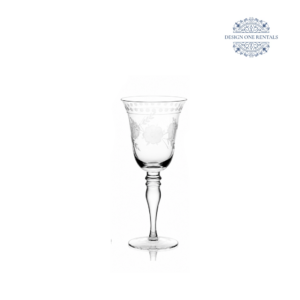 Flora Etched Red Wine