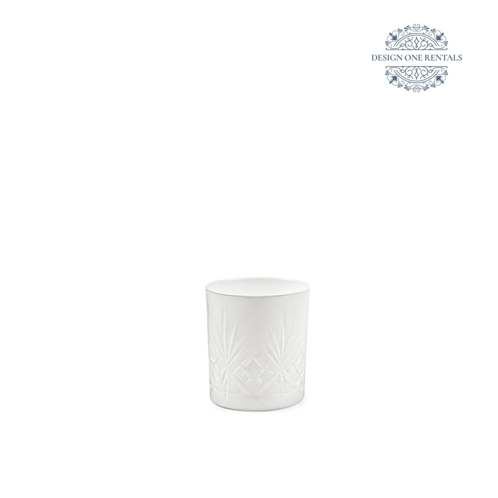 Crystal-Cut-White-Rock Glass