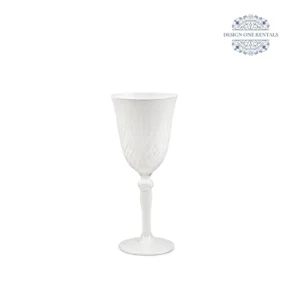 Crystal Cut White Wine Glass
