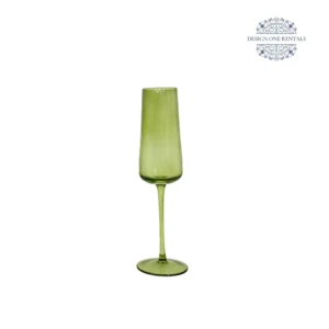 Hudson Stem Faint Green Champagne Flute