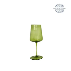 Hudson Stem Faint Green Small Wine Glass