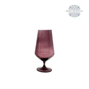 Sandra Dark Purple Goblet