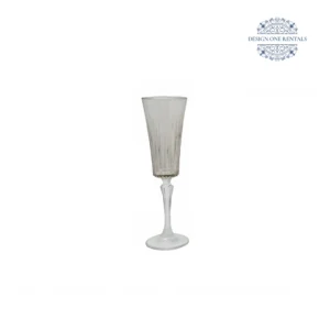 Timeless Beige Champagne Flute