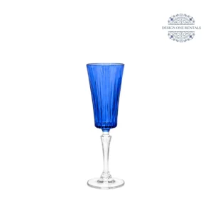 Timeless Dark Blue Champagne Flute