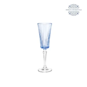 Timeless Light Blue Champagne Flute