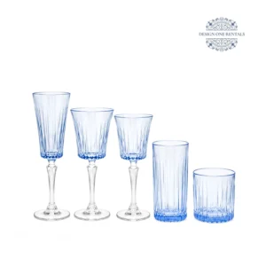Timeless Light Blue Collection Glassware