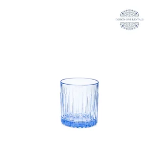 Timeless Light Blue Rock Glass
