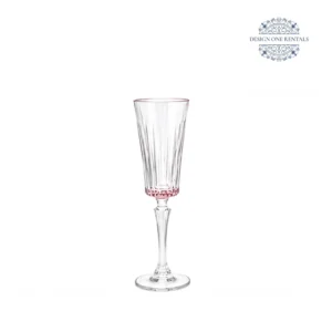 Timeless Light Pink Champagne Flute