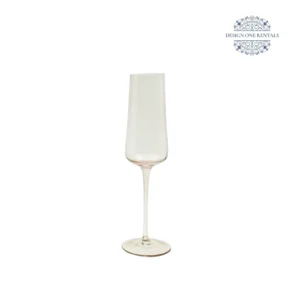 Hudson Stem Beige Champagne Flute