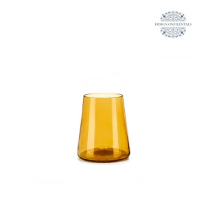 Power Stemless Dark Amber Red Wine Tumbler