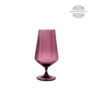 Sandra Dark Purple Goblet