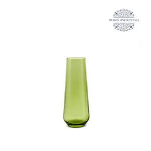 Sandra Faint Green Stemless Flute