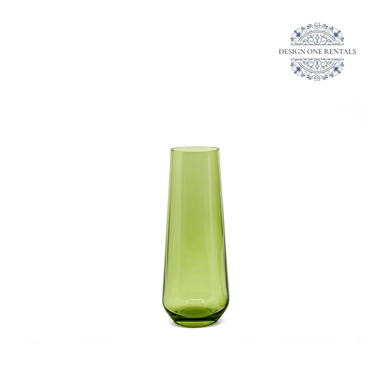 Sandra Faint Green Stemless Flute