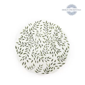 Codi Leaf Sage Green Charger Plate