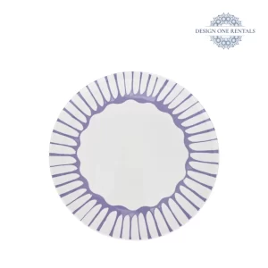 Palmera Purple Charger Plate