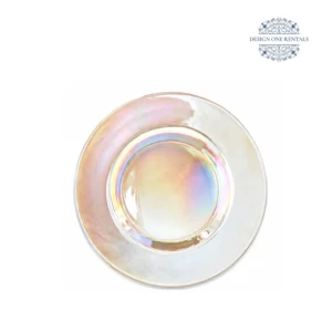 Pearl Iridescent Charger Plate