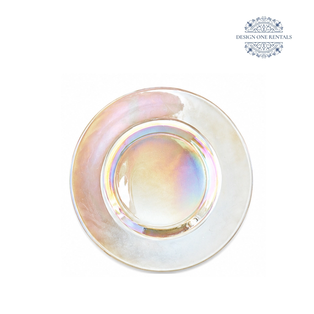 Pearl Iridescent Charger Plate