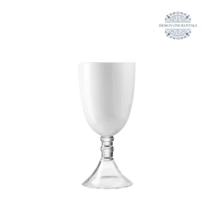 Retro White Glassware