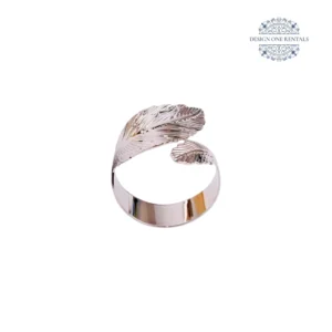 Silver Leaf Napkin Ring