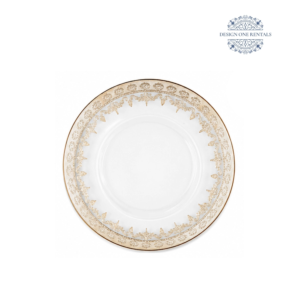 Versailles Platinum Charger Plate