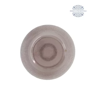 The Lilac Pebble Charger Plate