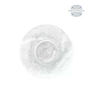 The Frosted Fossil Charger Plate