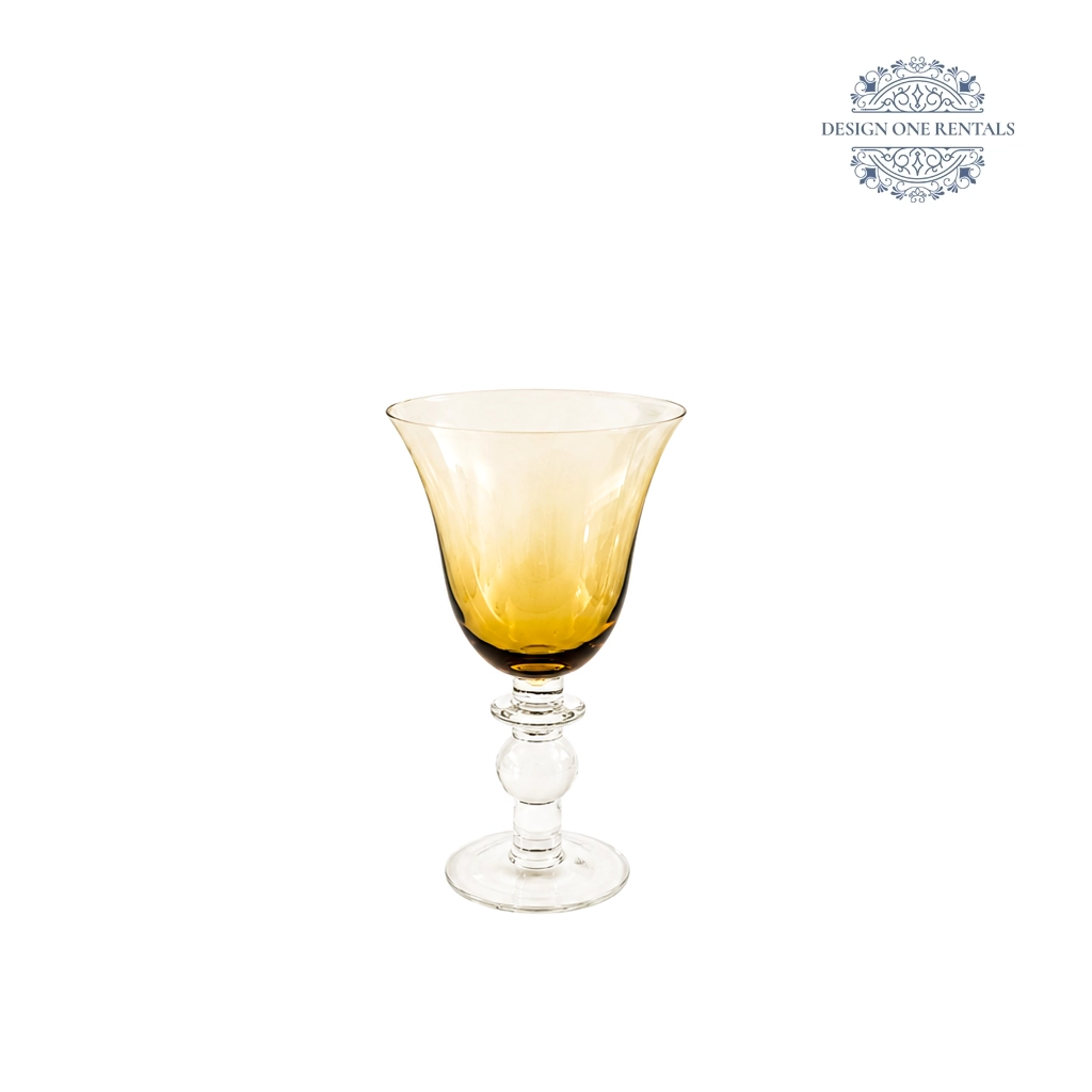 Amber Goblet