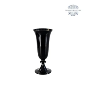Black Champagne Flute