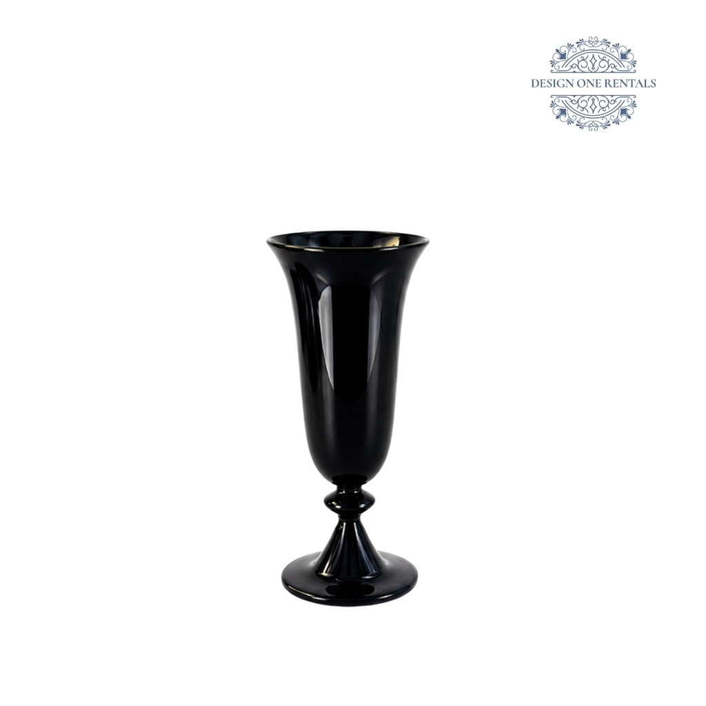 Black Champagne Flute