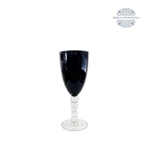 Black Wine Clear Stem