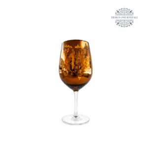 Copper Brocade Goblet