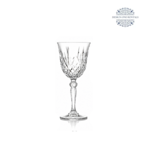 Crystal Cut Wine Goblet