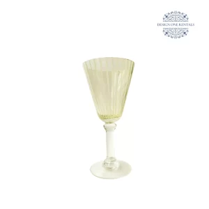 Lime Starlight Wine glass