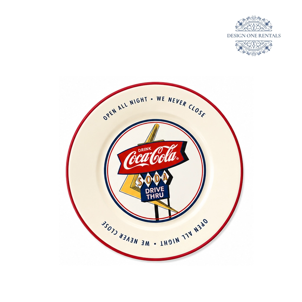 Coca Cola 10inch China Plate