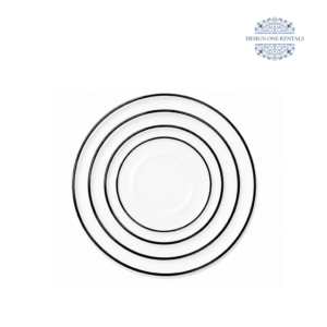 Midnight Rim Collection China Plate