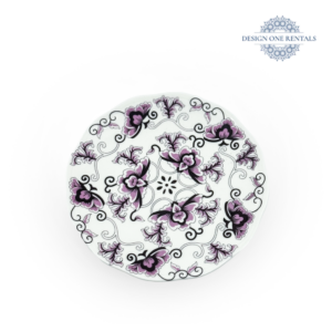 Olivia Purple Dinner Plate