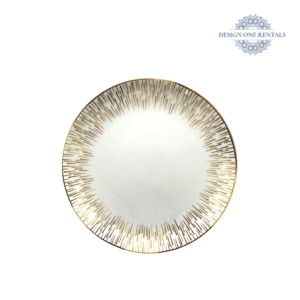 Sophie Gold Dinner Plate