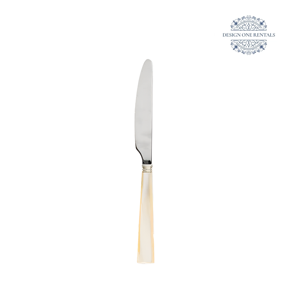 Allegria Champagne Pearl Dinner Knife