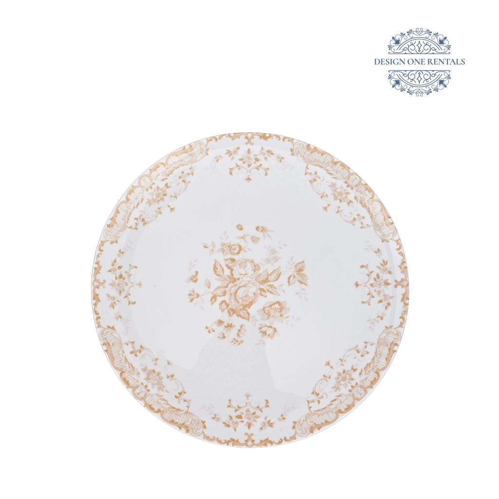 Antique Gold Charger Plate