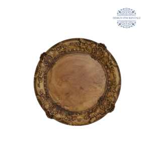 Antique Maple Charger Plate