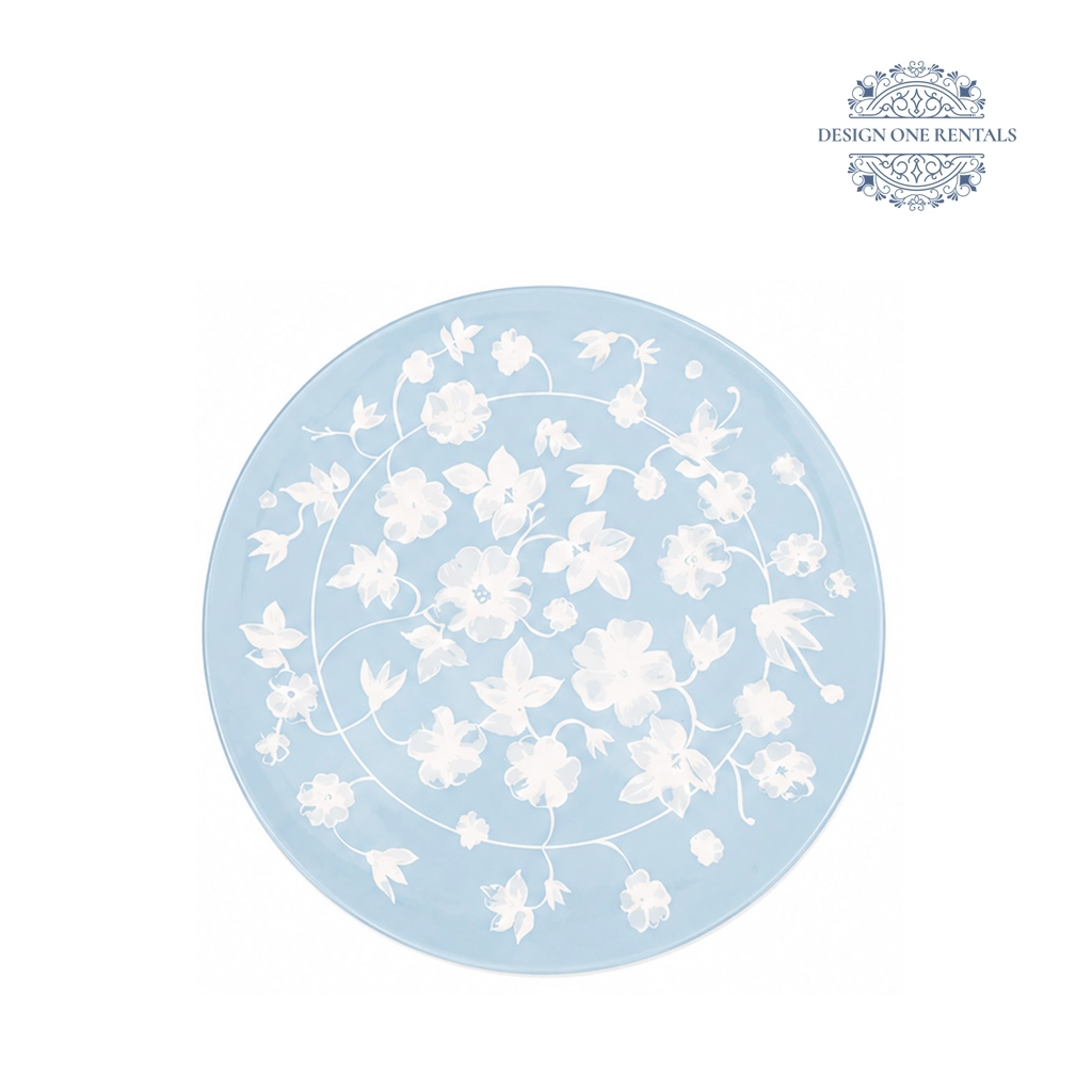 Aria Light Blue Charger Plate