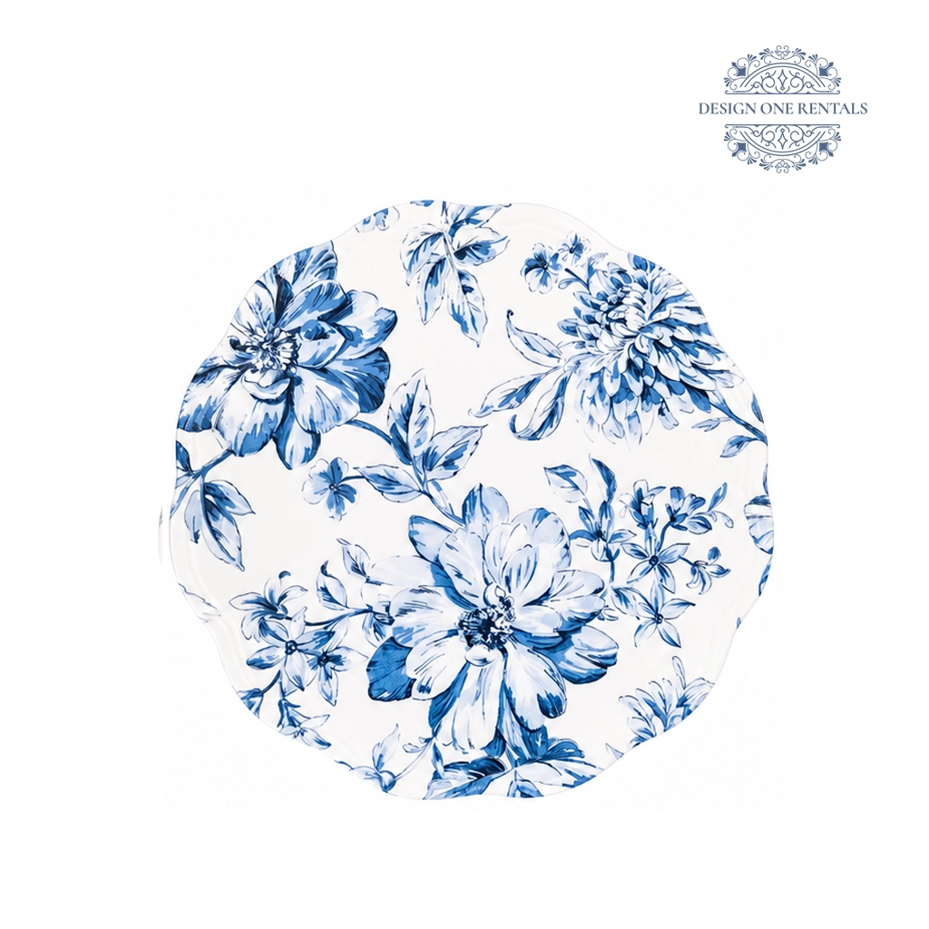 Blauw Charger Plate
