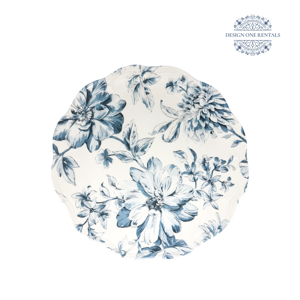 Blauw Charger Plate