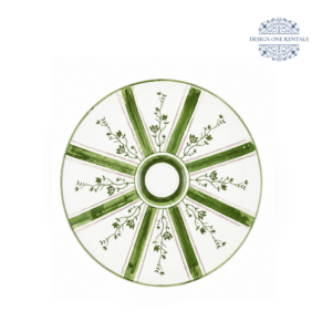 Chantilly Verde Charger Plate