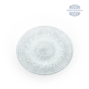 Chloe Clear Charger Plate