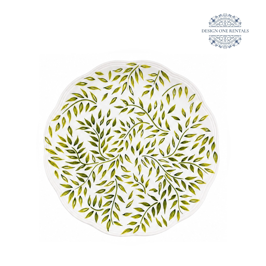 Codi Falling Leaf Charger Plate