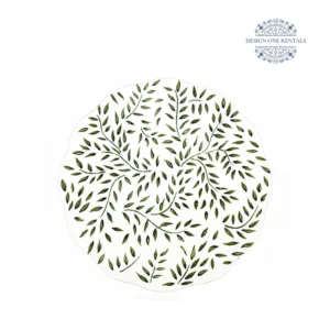 Codi Leaf Sage Green Charger Plate