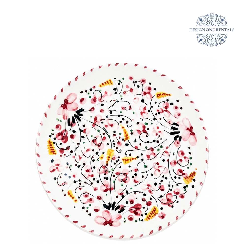 Codi Red Charger Plate